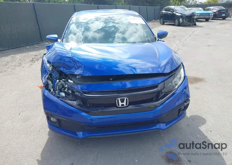 2020 Honda Civic Sport z USA, uszkodzony, nr VIN 2HGFC2F8XLH547255